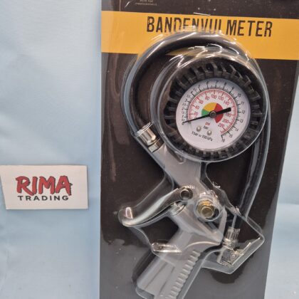 Bandenpomp + manometer / Bandenvulmeter