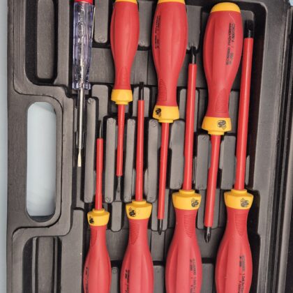 Schroevendraaierset elektro 8-delig