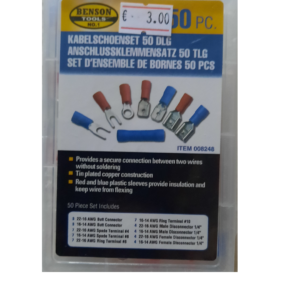 Kabelschoen set 50-delig