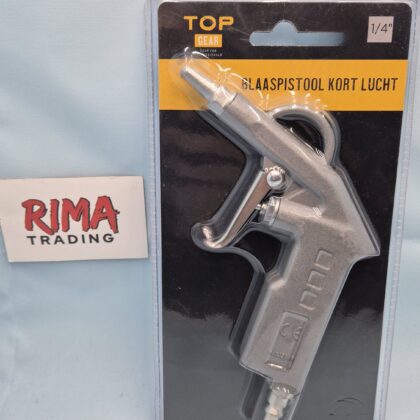 Lucht blaaspistool kort 1/4"