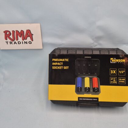 Slagmoer doppenset 3-delig