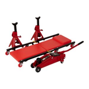 Complete set: Ligkar + krik 2ton + as steunen set