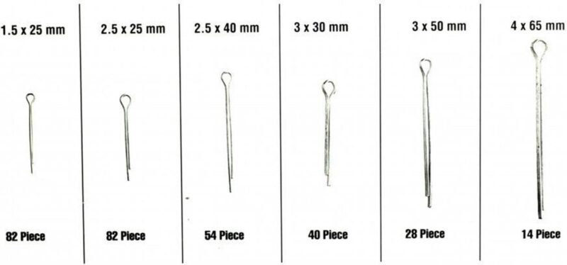 Splitpennen assortiment 300-delig - Afbeelding 3