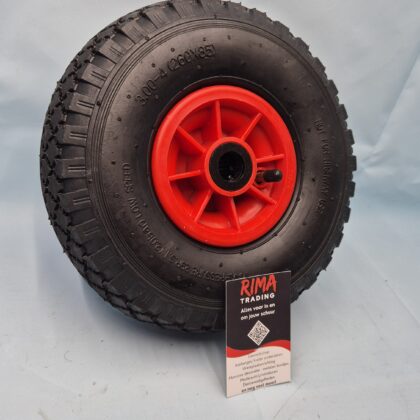 Steekwagenwiel 3.00 x 4 2PR | asgat 20mm