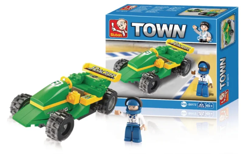 Sluban Town Racer M38-B0172 Streetracer 63-delig