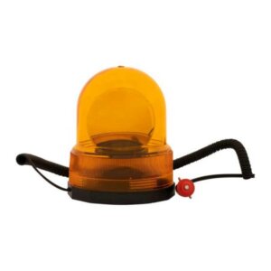 Oranje zwaailamp 12 volt | 10 watt + magneet