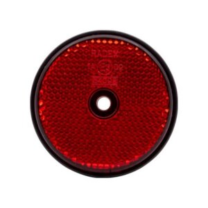 Ronde reflector rood 60mm