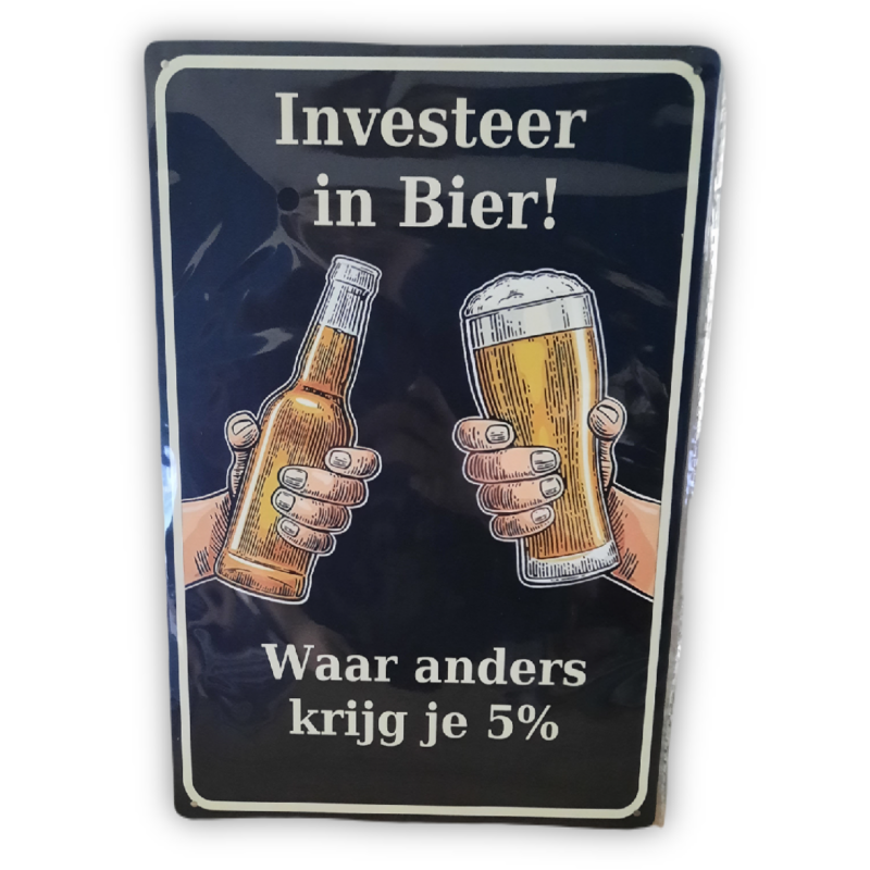 Investeer in bier