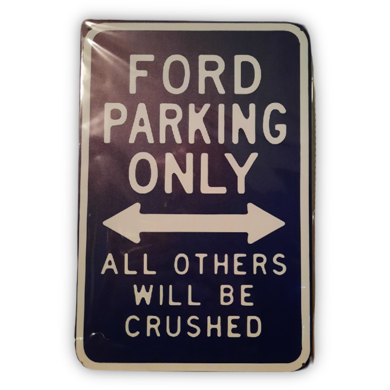 Ford parking only