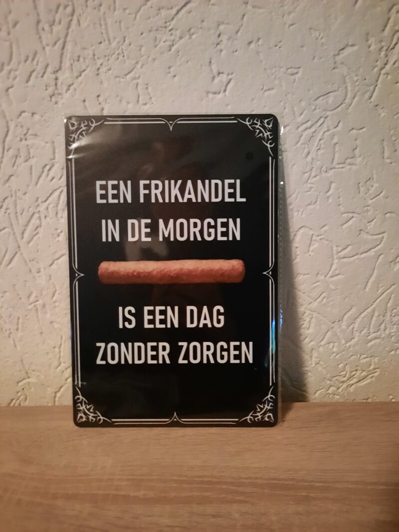Frikandel in de morgen
