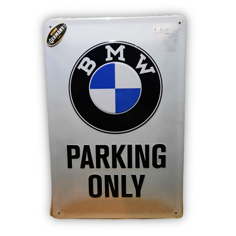 BMW parking only