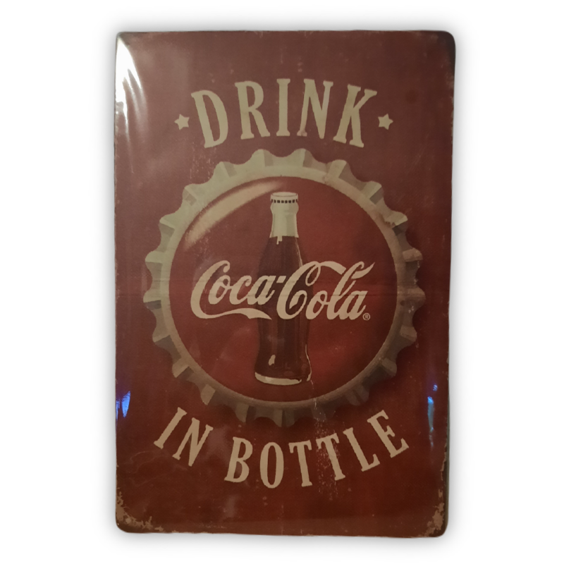 Drink Coca Cola in bottle