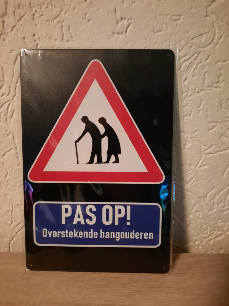 Pas op! Overstekende hangouderen