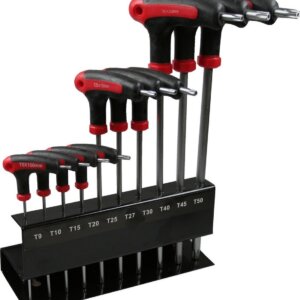Torx set 10-delig met standaard cv