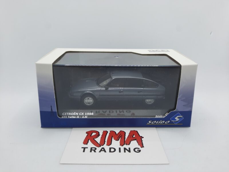 Citroën CX GTI Turbo II 2.5l 1990, grijs metallic - Solido 1:43
