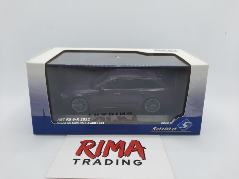 Audi RS 6-R ABT paars Solido 1:43