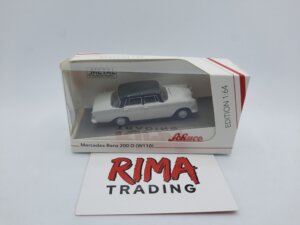Mercedes Benz 200 D Heckflosse (W110), grijs - Schuco