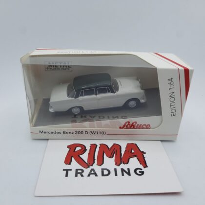 Mercedes Benz 200 D Heckflosse (W110), grijs - Schuco