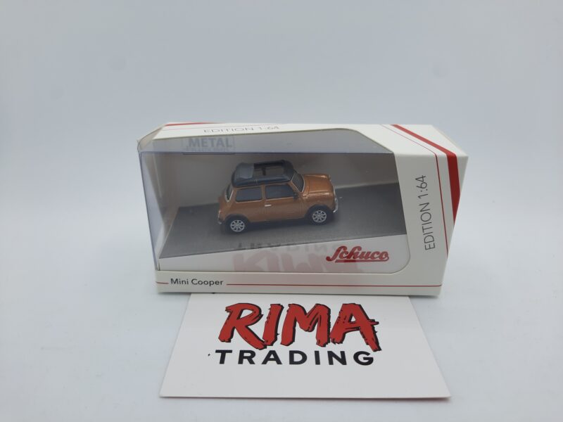 Mini Cooper, bruin metallic - Schuco