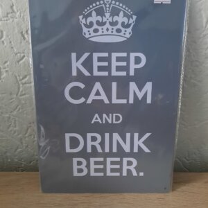 Keep calm and drink beer