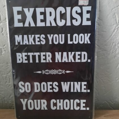 Exercise makes you look better naked