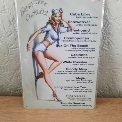 Happy hour cocktails!