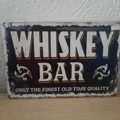 Whiskey bar, only the finest old time quality