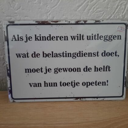 Als je kinderen wilt uitleggen wat de belastingdienst doet