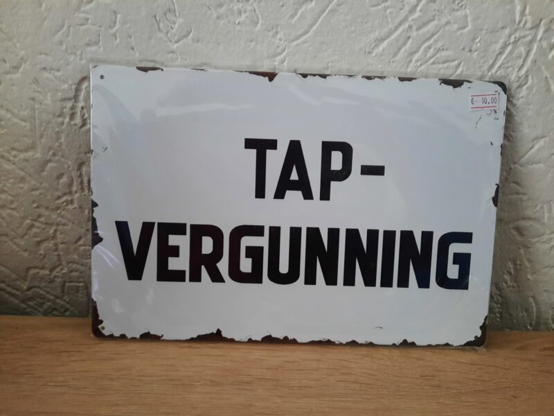 Tap vergunning