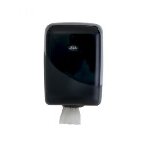 Midi papierrol houder / dispenser zwart