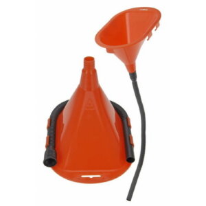 Trechter oranje tegen spatten | 20x13
