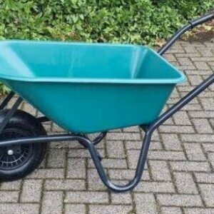 Kruiwagen met luchtband | kunststof bak 85 liter