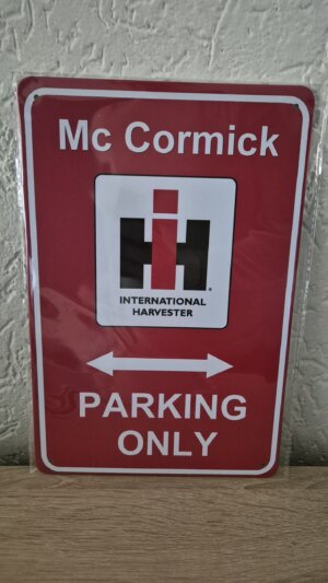 Mc Cormick parking only