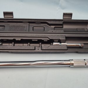 Momentsleutel 1/2" met adapter voor 3/8"