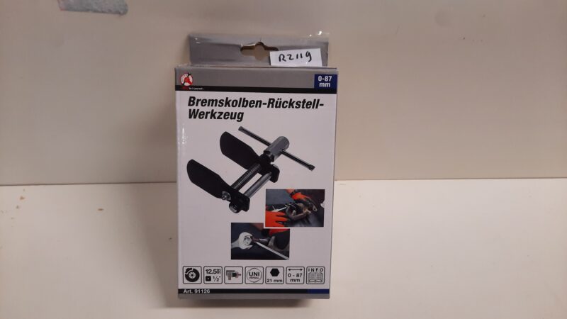 Remklauw terugstel set