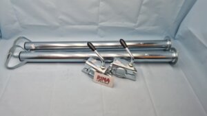 Set steunpoten met klem