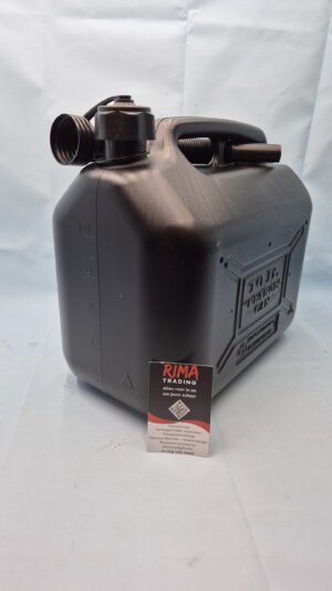 Jerrycan 10 liter zwart