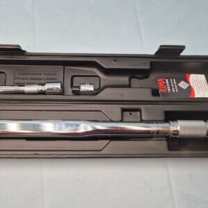 Momentsleutel 1/2" met adapter 3/8"