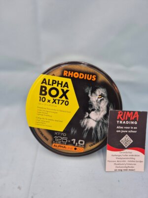 Rhodius doorslijpschijven 10 stuks 125x1mm