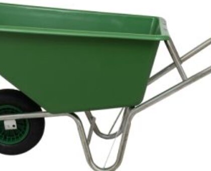 Kruiwagen 160 liter 1 wiel luchtband