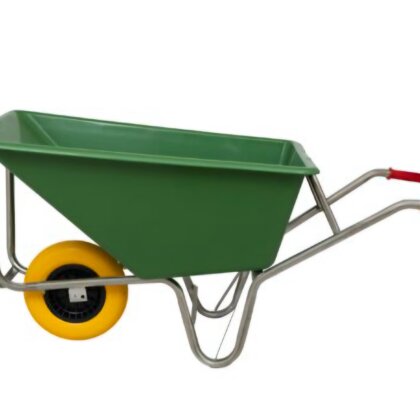 Kruiwagen 160 liter met 1 antilek wiel