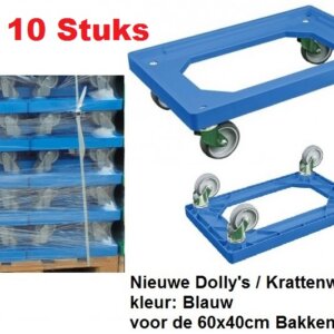 Dolly blauw 600x400mm