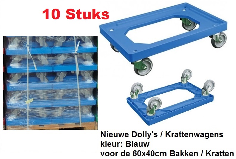 Dolly blauw 600x400mm