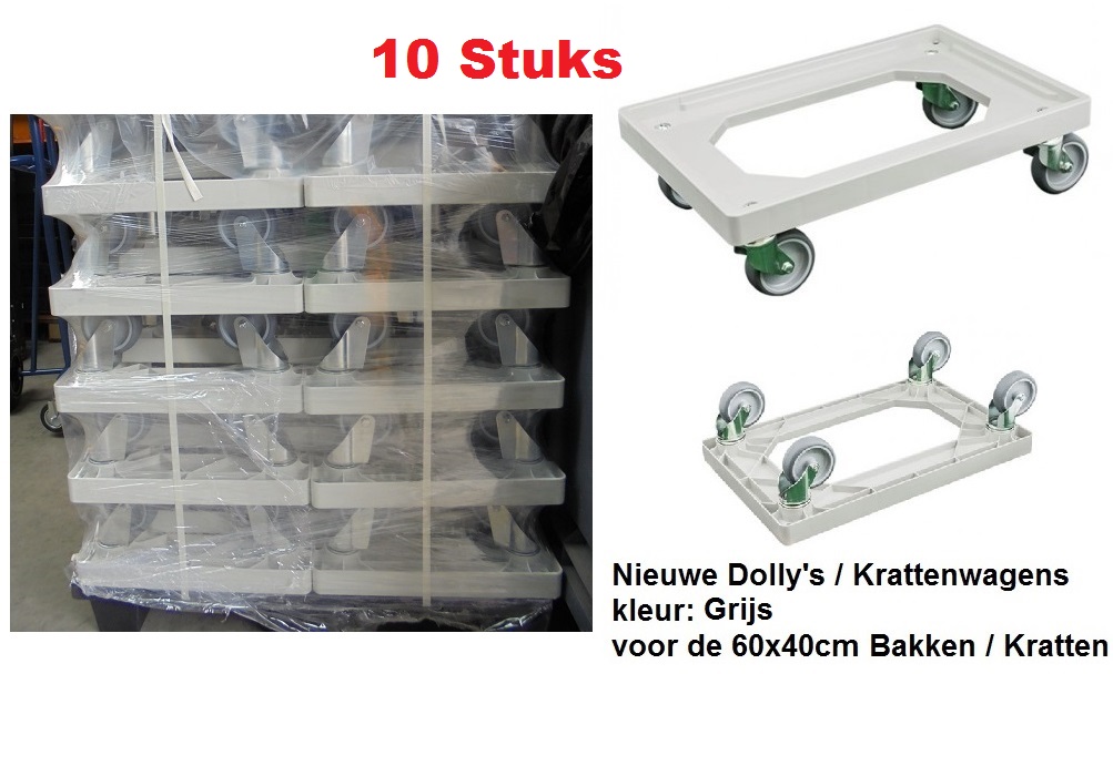 Dolly grijs 600x400mm