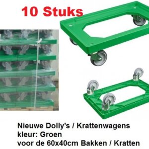 Dolly groen 600x400mm
