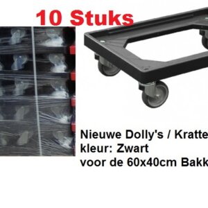 Dolly zwart 600x400mm