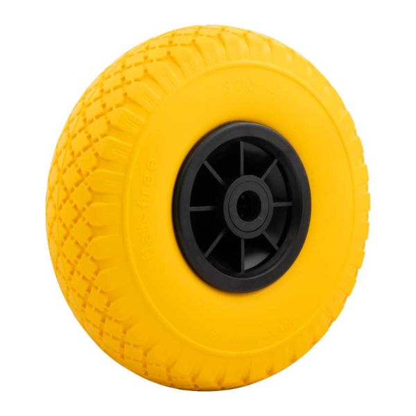 anti-lek wiel 20mm asgat voor steekwagen/bolderwagen